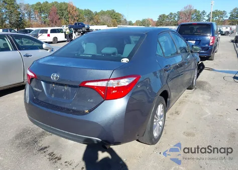 2014 Toyota Corolla Le Plus from USA, damaged, VIN 2T1BURHE6EC064350